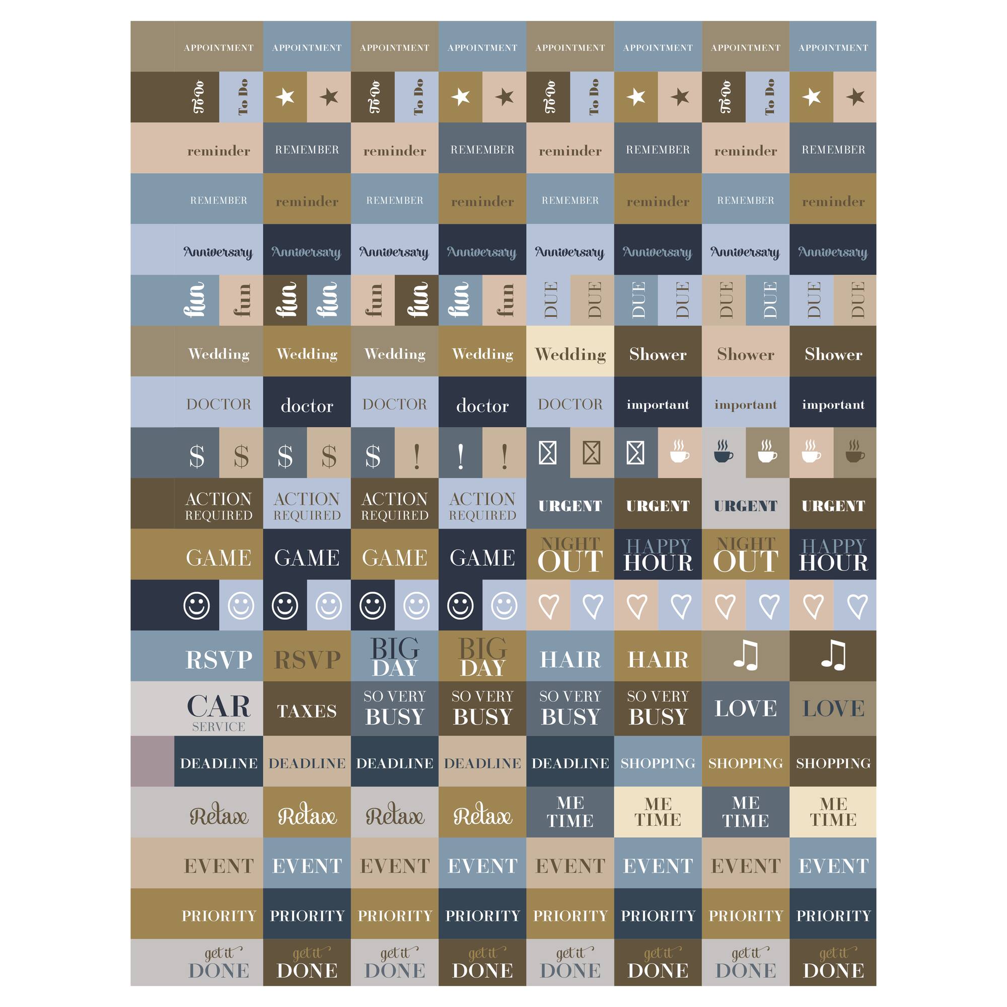 TF Publishing 2025-2026 Francophile Flower Large Weekly/Monthly Planner